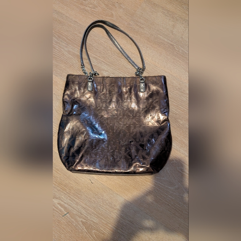 Michael Kors Shimmering Brown Tote